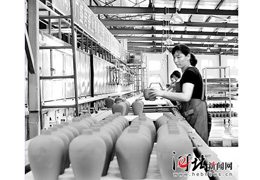 河北廣盛居陶瓷酒瓶生產(chǎn)廠寬城投產(chǎn)