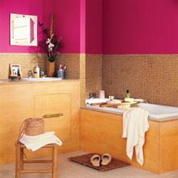 價廉材料也可營造時尚的衛(wèi)浴空間