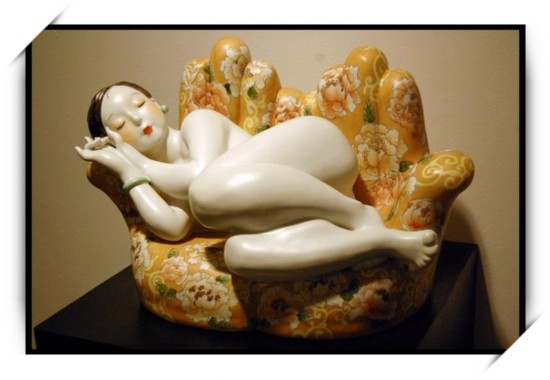 【圖文音】現(xiàn)代仕女瓷器作品欣賞